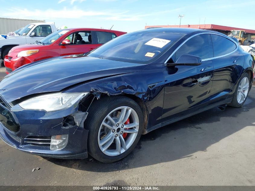 2014 Tesla Model S P85 VIN: 5YJSA1H14EFP64550 Lot: 40926793