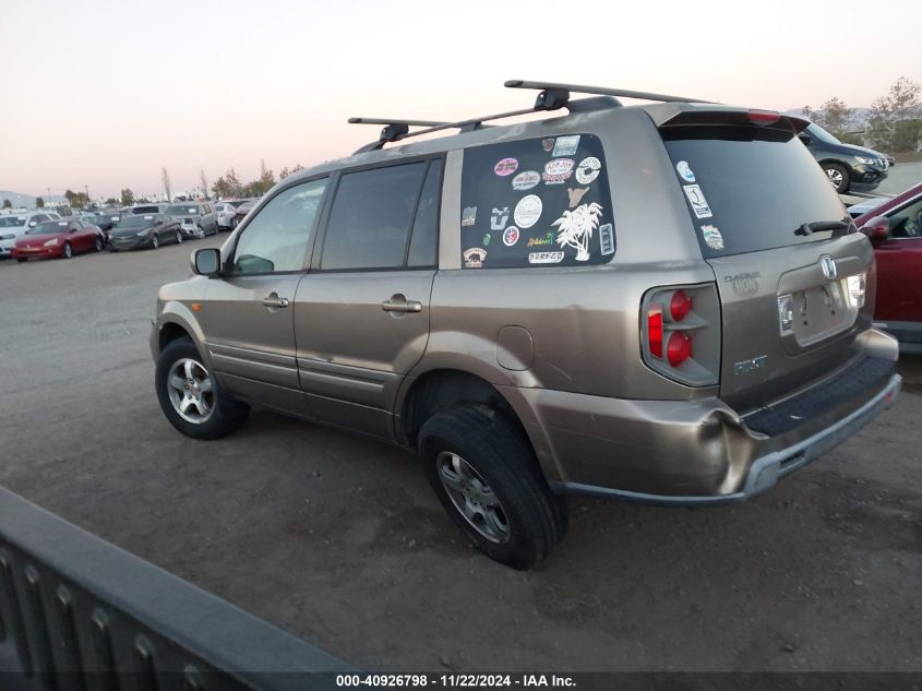 2008 Honda Pilot Ex VIN: 5FNYF28438B016839 Lot: 40926798