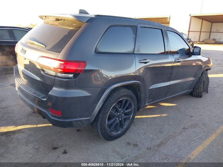 2018 Jeep Grand Cherokee Altitude 4X4 VIN: 1C4RJFAG3JC104601 Lot: 40926810