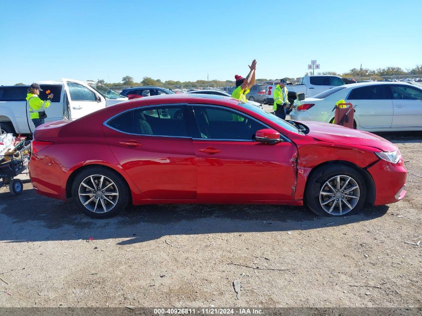 2020 Acura Tlx Tech Package VIN: 19UUB1F50LA015585 Lot: 40926811