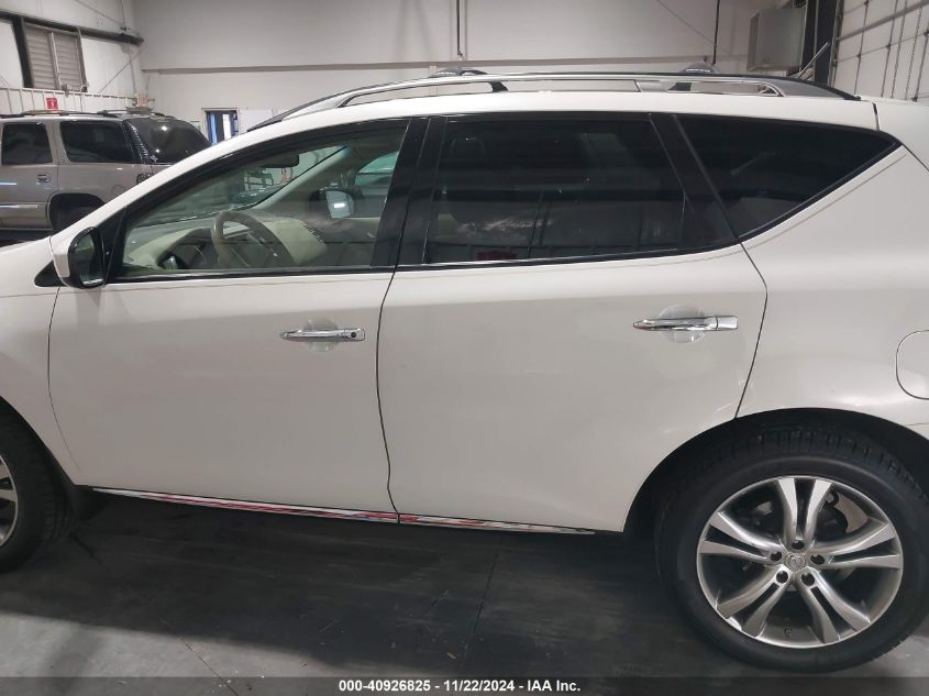 2009 Nissan Murano Le VIN: JN8AZ18W89W116344 Lot: 40926825