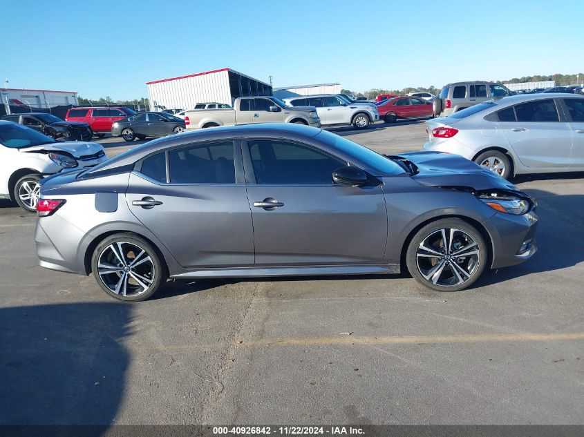 2022 Nissan Sentra Sr Xtronic Cvt VIN: 3N1AB8DV5NY211908 Lot: 40926842