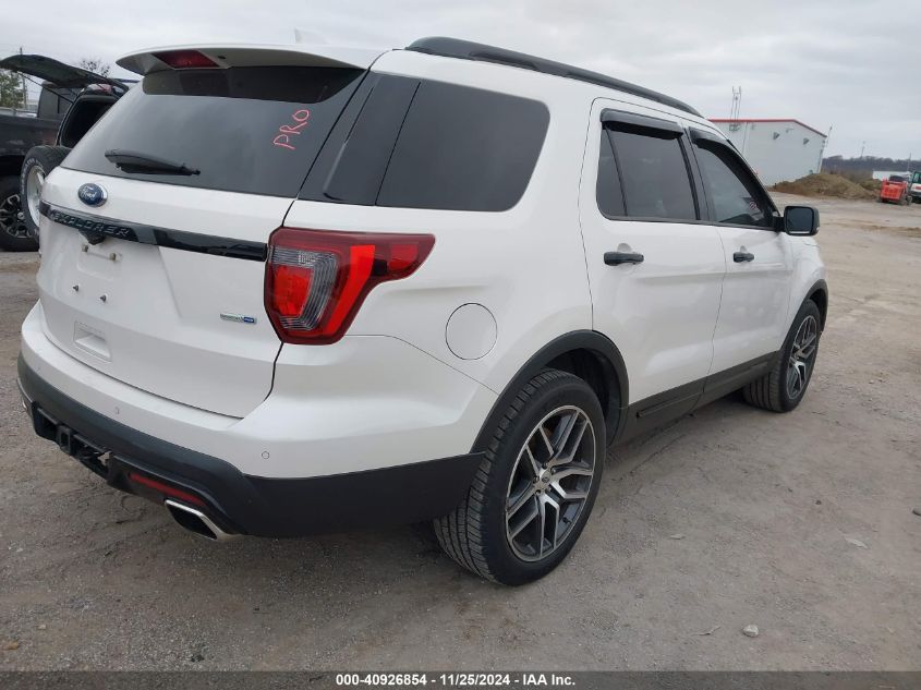 VIN 1FM5K8GT5HGD63794 2017 Ford Explorer, Sport no.4