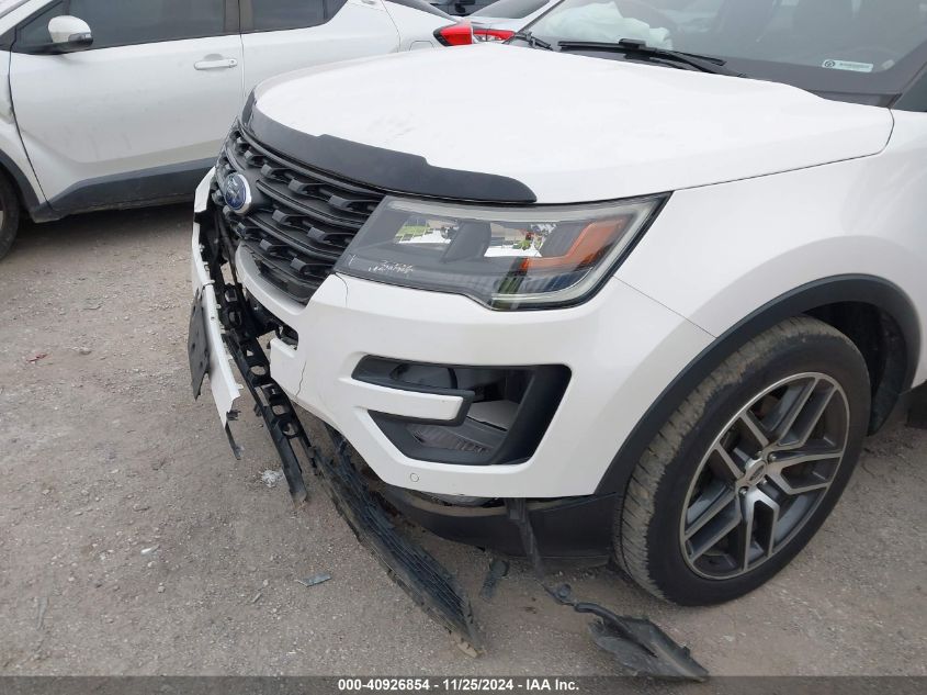 VIN 1FM5K8GT5HGD63794 2017 Ford Explorer, Sport no.6