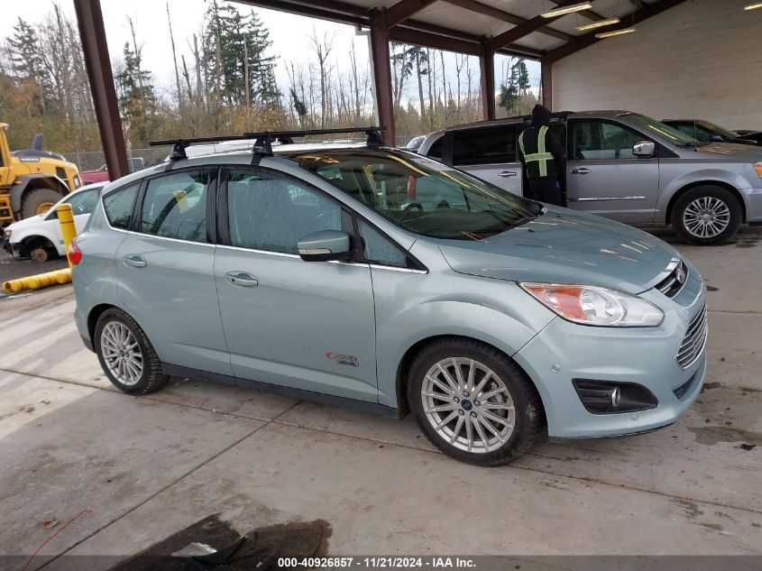 2013 Ford C-Max Energi Sel VIN: 1FADP5CU0DL540080 Lot: 40926857