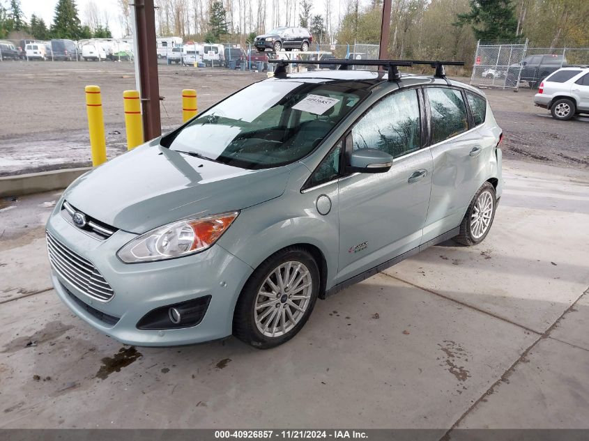 2013 Ford C-Max Energi Sel VIN: 1FADP5CU0DL540080 Lot: 40926857