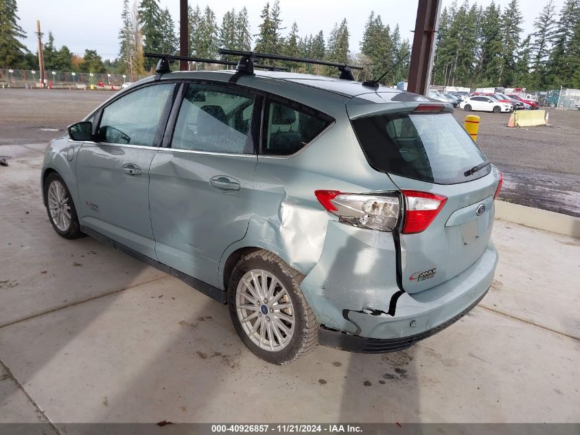 2013 Ford C-Max Energi Sel VIN: 1FADP5CU0DL540080 Lot: 40926857