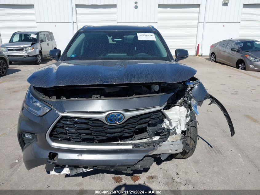 2020 Toyota Highlander Hybrid Xle VIN: 5TDGBRCH0LS501759 Lot: 40926876