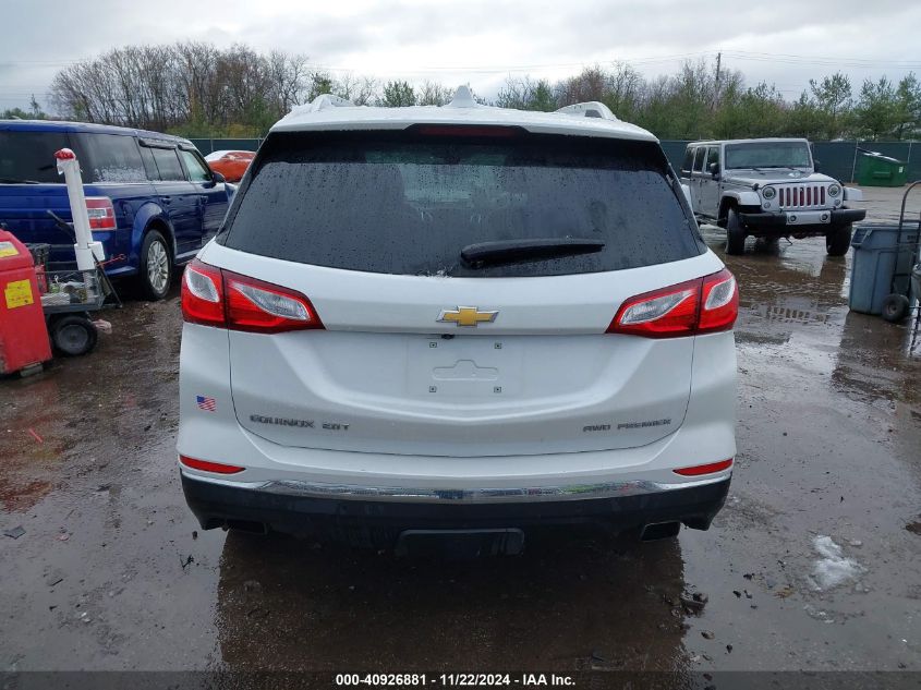 2020 Chevrolet Equinox Awd Premier 2.0L Turbo VIN: 3GNAXYEX2LS567724 Lot: 40926881