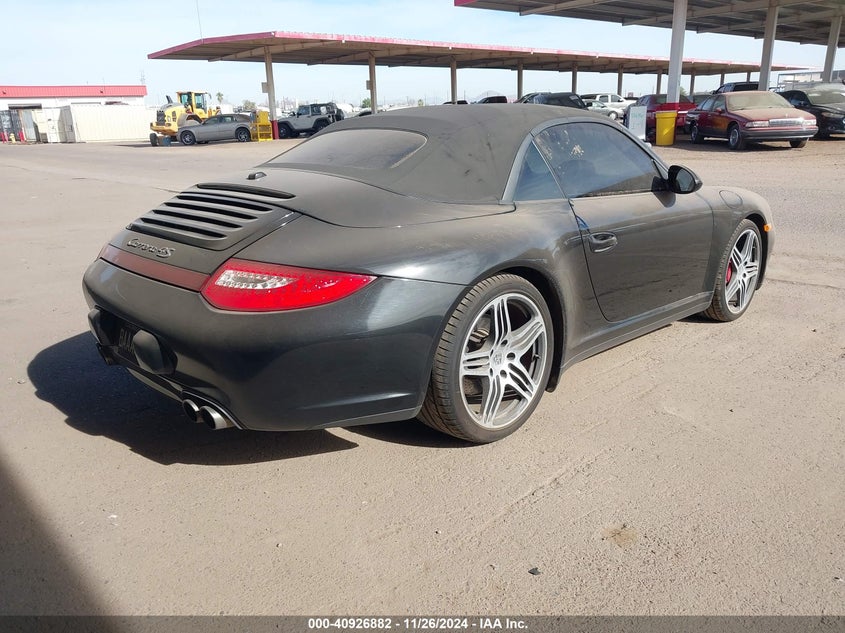 Vin: wp0cb2a99as754424, lot: 41416604, porsche 911 carrera 4s 20104