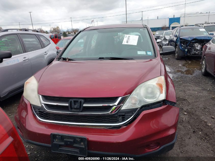 2010 Honda Cr-V Lx VIN: 5J6RE4H3XAL008969 Lot: 40926890