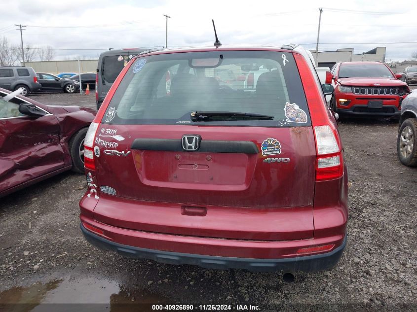 2010 Honda Cr-V Lx VIN: 5J6RE4H3XAL008969 Lot: 40926890