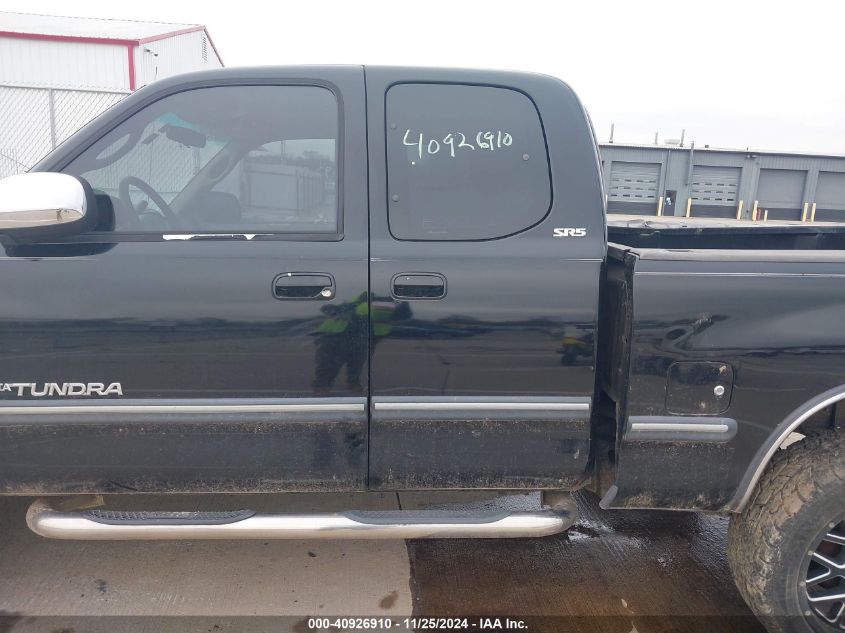 2002 Toyota Tundra Access Cab/Access Cab Sr5 VIN: 5TBRT34152S289789 Lot: 40926910