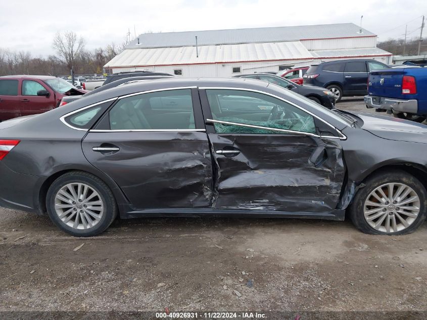 2014 Toyota Avalon Hybrid Xle Touring VIN: 4T1BD1EB2EU026379 Lot: 40926931