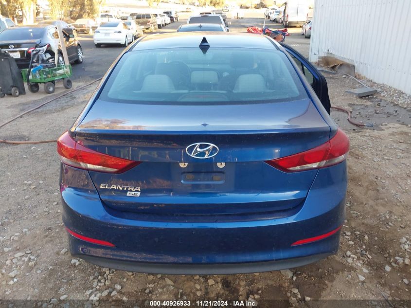 2017 Hyundai Elantra Se VIN: 5NPD74LF8HH166690 Lot: 40926933