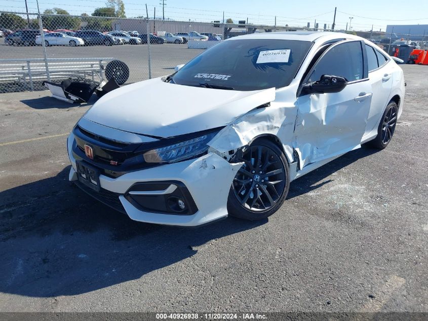 2020 Honda Civic Si Sedan VIN: 2HGFC1E52LH707646 Lot: 40926938