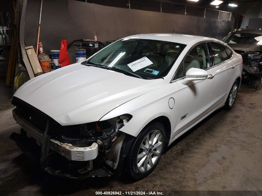 2017 FORD FUSION ENERGI TITANIUM - 3FA6P0SU9HR281349