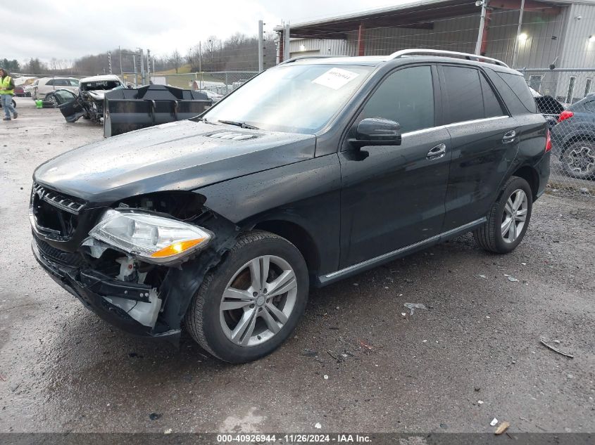 VIN 4JGDA5HB5FA525135 2015 Mercedes-Benz ML 350, 4M... no.2