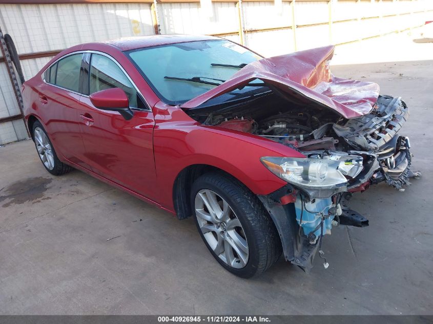 2016 Mazda Mazda6 I Touring VIN: JM1GJ1V55G1439625 Lot: 40926945