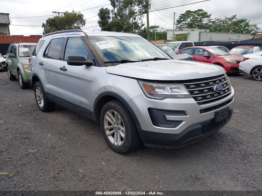 VIN 1FM5K8BH4GGA18323 2016 Ford Explorer no.1