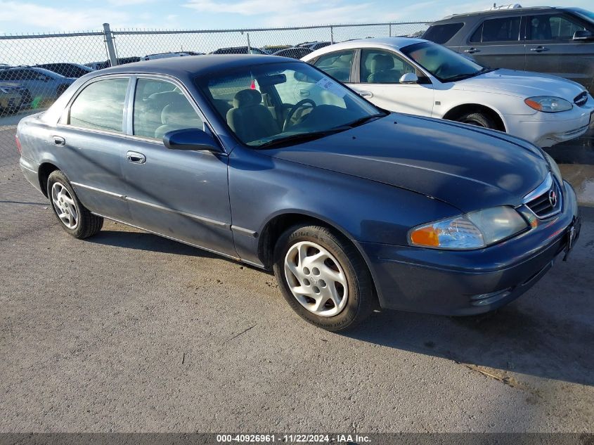 2001 Mazda 626 Es V6/Lx V6 VIN: 1YVGF22D615218709 Lot: 40926961