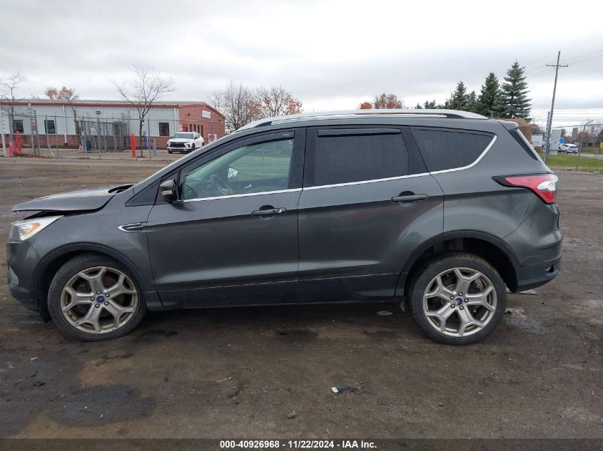 2017 Ford Escape Titanium VIN: 1FMCU0J91HUD15680 Lot: 40926968