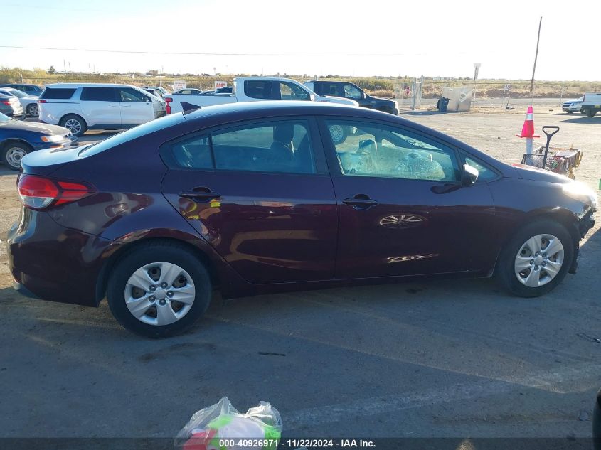 2017 Kia Forte Lx VIN: 3KPFK4A73HE035724 Lot: 40926971