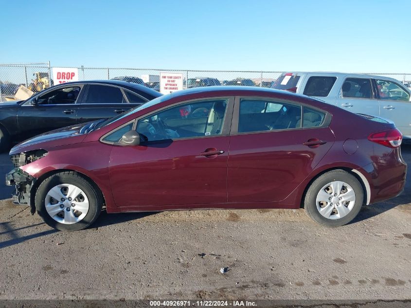 2017 Kia Forte Lx VIN: 3KPFK4A73HE035724 Lot: 40926971