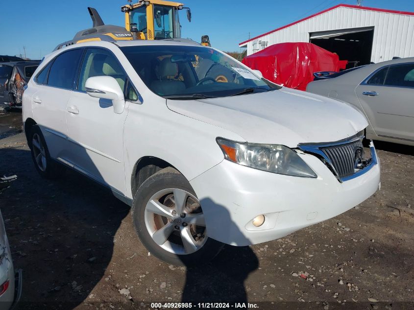 2011 Lexus Rx 350 VIN: 2T2ZK1BA7BC055630 Lot: 40926985