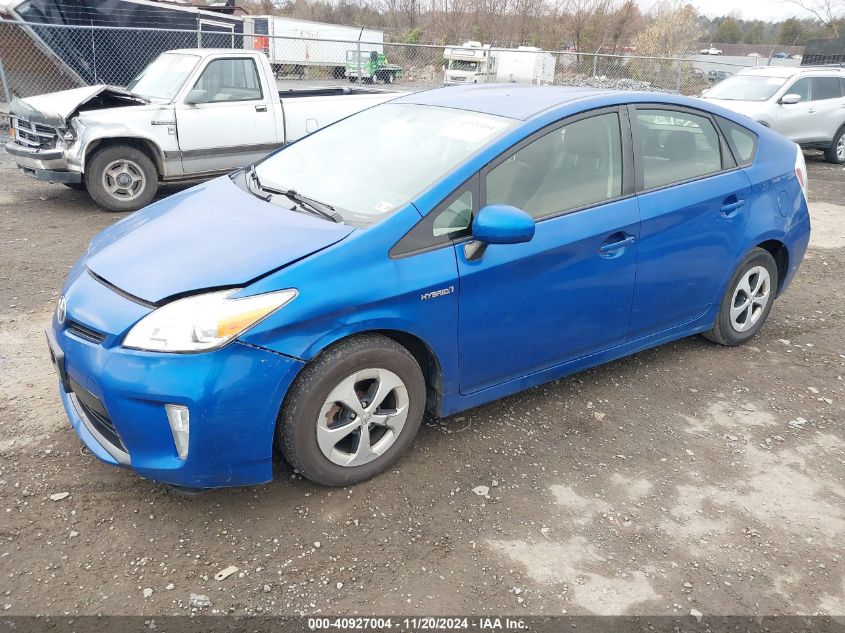 VIN JTDKN3DU2F1935337 2015 Toyota Prius, Two no.2