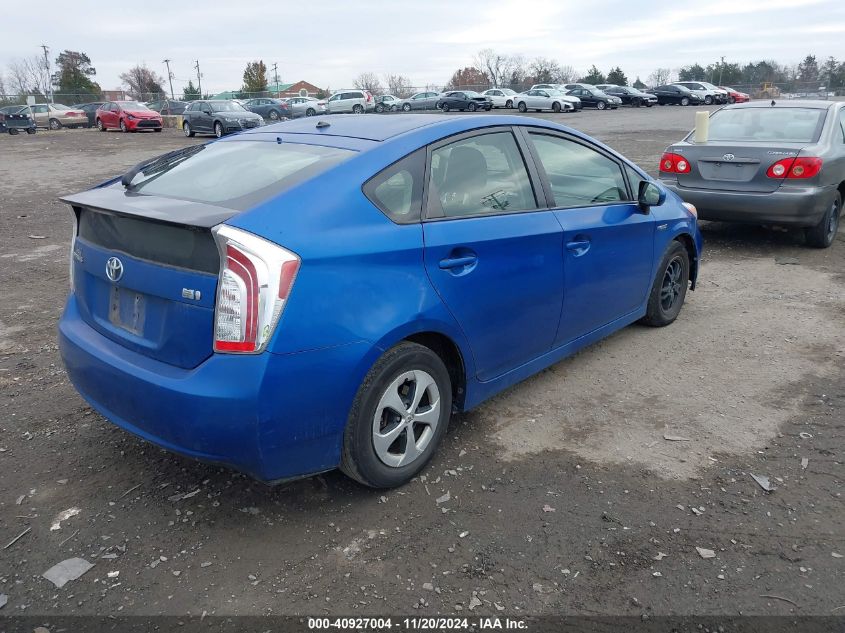 VIN JTDKN3DU2F1935337 2015 Toyota Prius, Two no.4