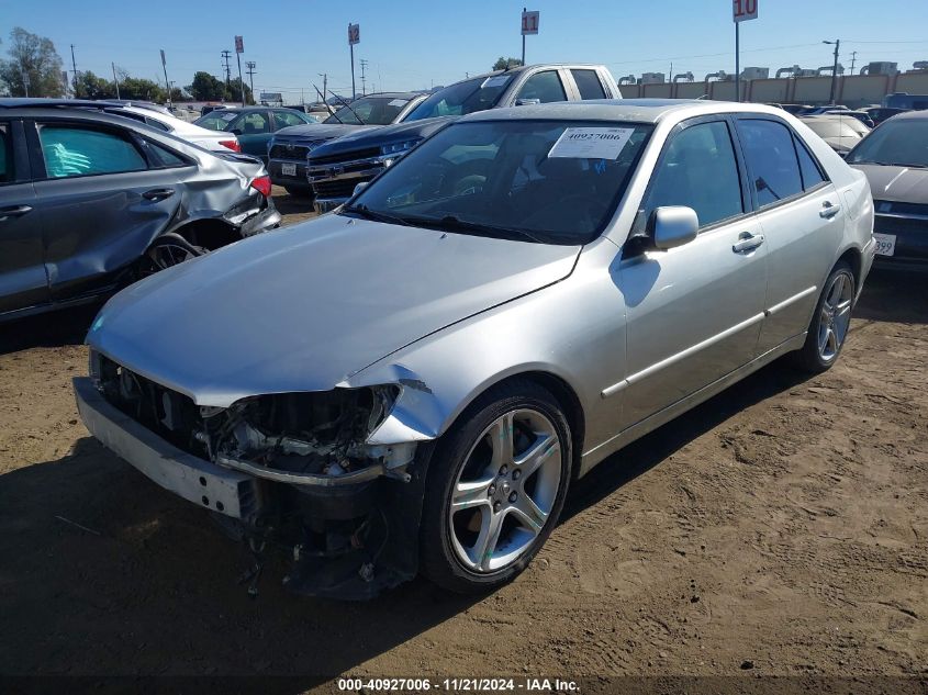 2002 Lexus Is 300 VIN: JTHBD192X20049232 Lot: 40927006