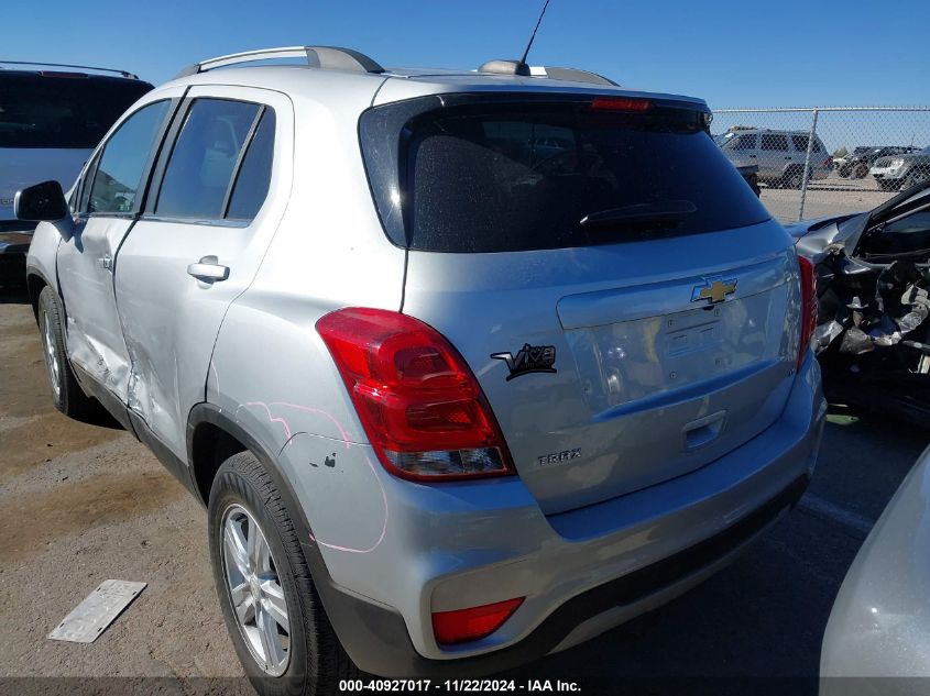 2020 Chevrolet Trax Fwd Lt VIN: KL7CJLSB2LB323725 Lot: 40927017