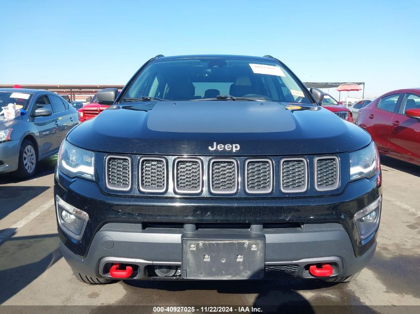 2018 Jeep Compass Trailhawk 4X4 VIN: 3C4NJDDB4JT402453 Lot: 40927025