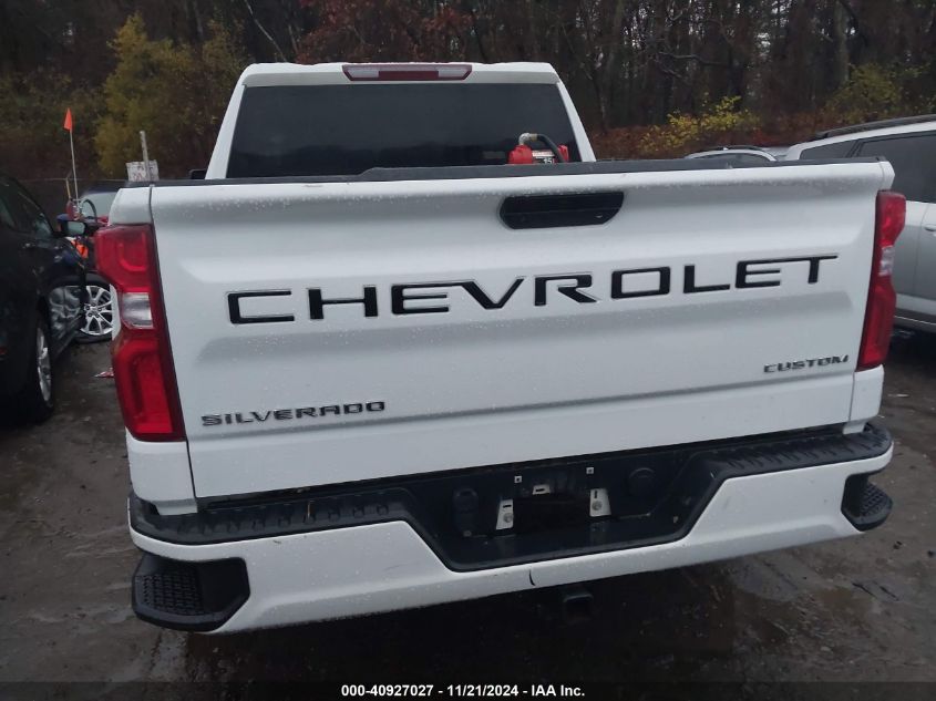 2021 Chevrolet Silverado 1500 4Wd Short Bed Custom VIN: 1GCPYBEK2MZ273391 Lot: 40927027