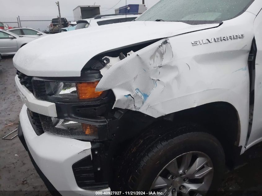 2021 CHEVROLET SILVERADO 1500 VIN: 1GCPYBEK2MZ273391