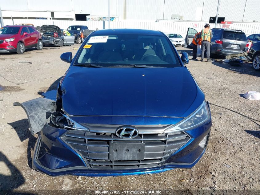 2019 Hyundai Elantra Sel VIN: 5NPD84LF1KH466656 Lot: 40927029