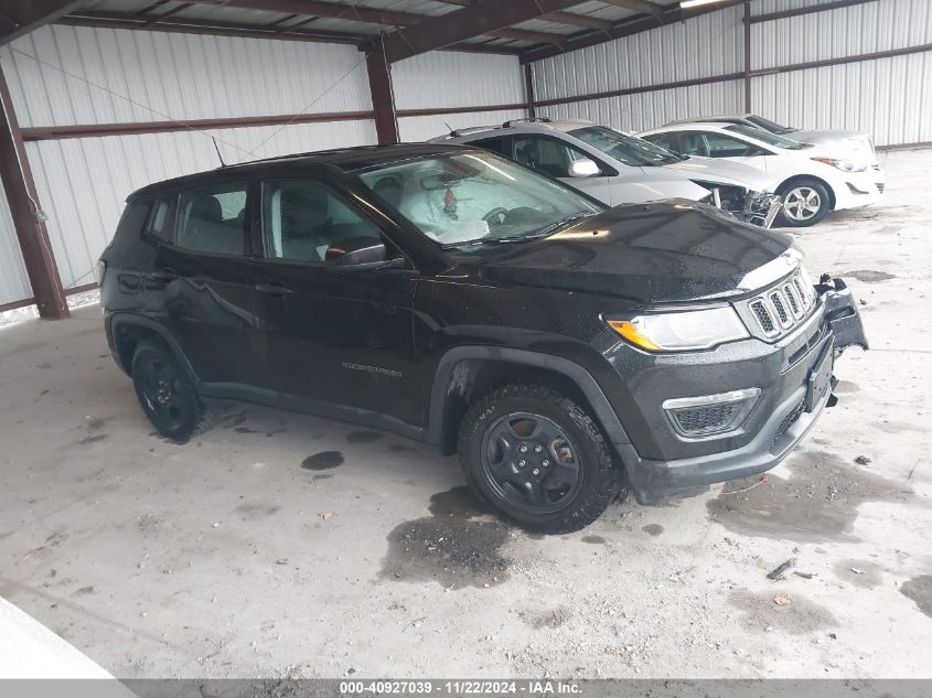 2020 Jeep Compass Sport Fwd VIN: 3C4NJCAB2LT151188 Lot: 40927039