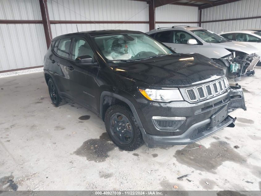 2020 Jeep Compass Sport Fwd VIN: 3C4NJCAB2LT151188 Lot: 40927039