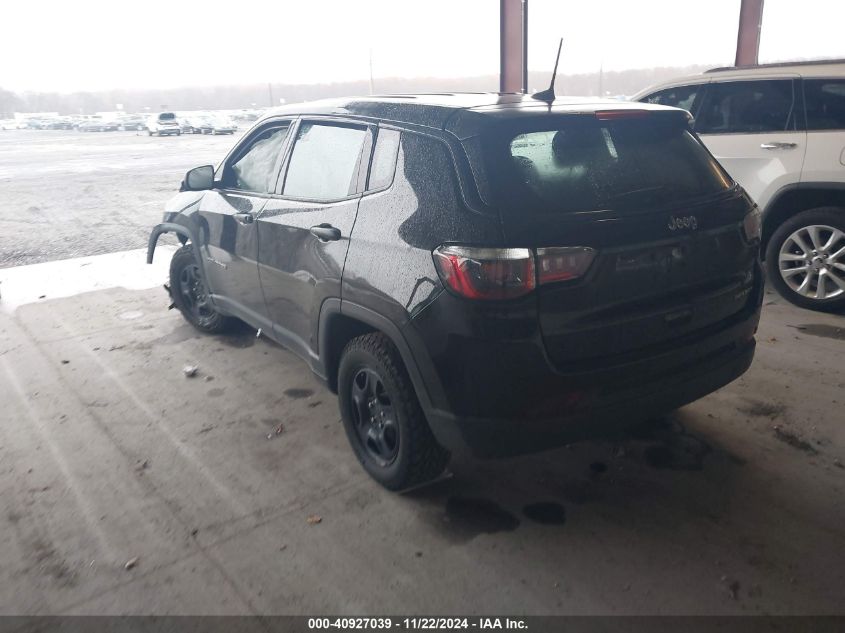 2020 Jeep Compass Sport Fwd VIN: 3C4NJCAB2LT151188 Lot: 40927039