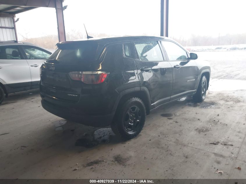 2020 Jeep Compass Sport Fwd VIN: 3C4NJCAB2LT151188 Lot: 40927039