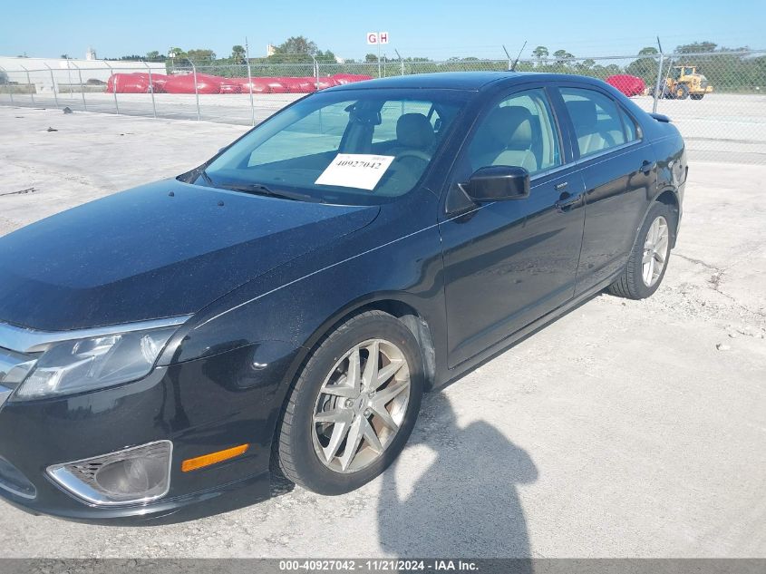 2011 Ford Fusion Sel VIN: 3FAHP0JG2BR233073 Lot: 40927042