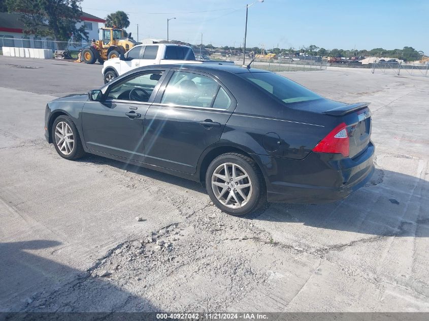 2011 Ford Fusion Sel VIN: 3FAHP0JG2BR233073 Lot: 40927042