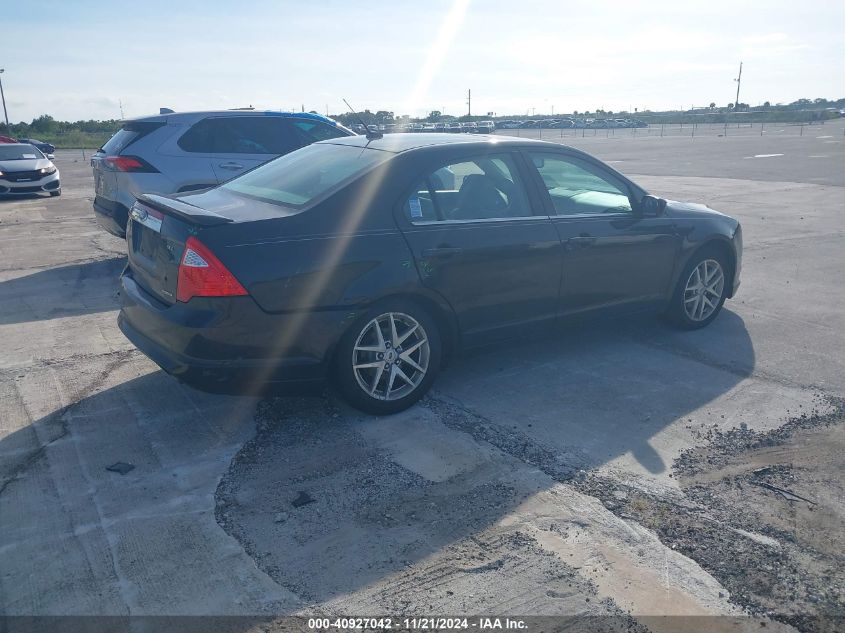 2011 Ford Fusion Sel VIN: 3FAHP0JG2BR233073 Lot: 40927042