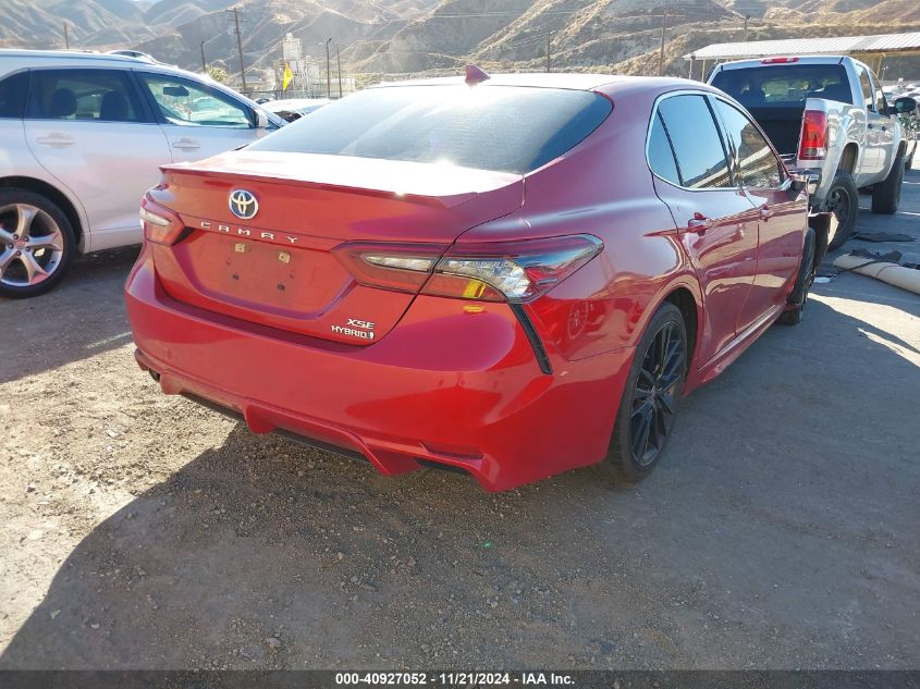 2021 Toyota Camry Xse Hybrid VIN: 4T1K31AK0MU020426 Lot: 40927052