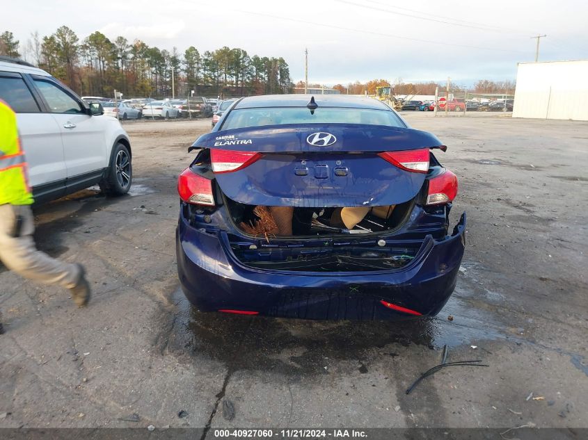 2013 Hyundai Elantra Gls VIN: 5NPDH4AE7DH447476 Lot: 40927060