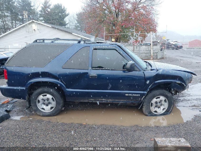 2003 Chevrolet Blazer Ls VIN: 1GNCT18X03K137029 Lot: 40927066