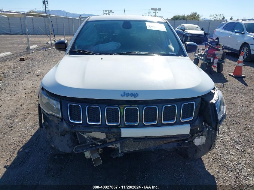 2020 Jeep Compass Sport Fwd VIN: 3C4NJCAB5LT125247 Lot: 40927067