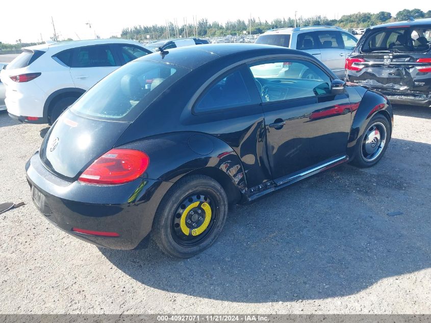 2012 Volkswagen Beetle 2.5L VIN: 3VWJP7AT8CM655930 Lot: 40927071