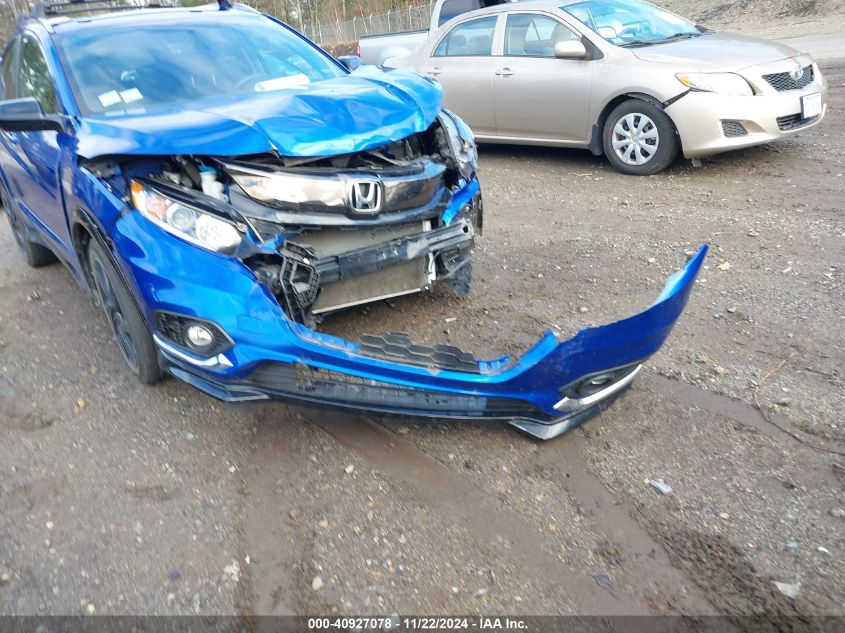 VIN 3CZRU6H15MM734173 2021 HONDA HR-V AWD SPORT